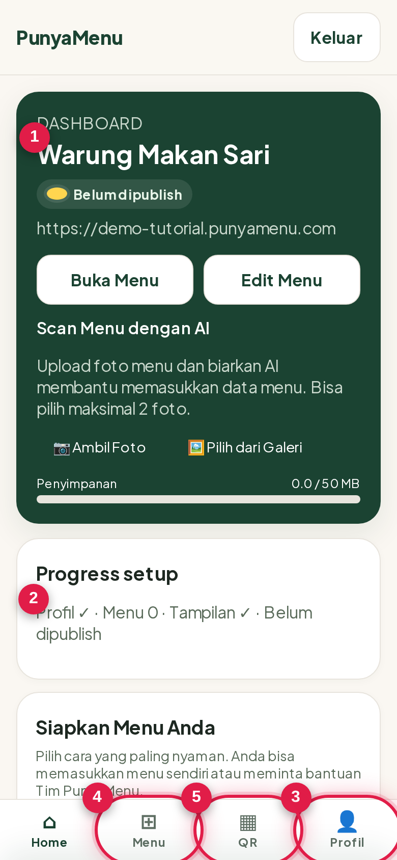 Mengenal dashboard